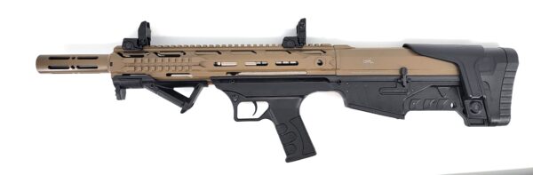 N96 TR101 Bullpup Shotgun - Two Tone BLK/FDE Tahoe Tactical Series - Image 2