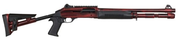 N96 TR112 Semi-auto 12 gauge Shotgun DISTRESSED Red