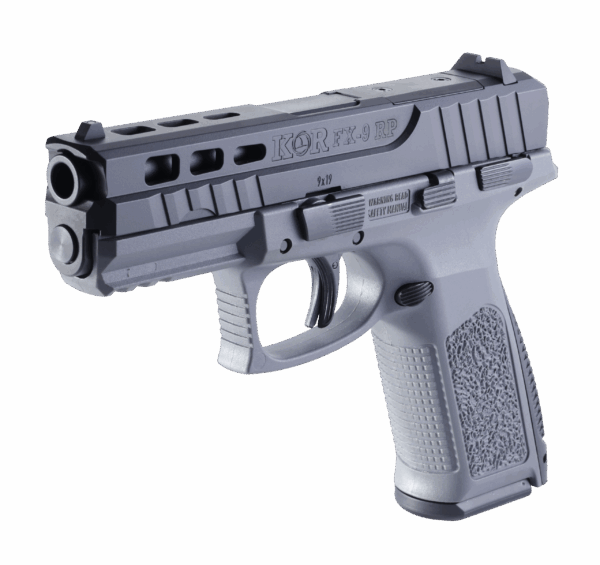 N96 KORFX-9 RP Compact Semi-Auto 9mm Handgun GREY - Image 5