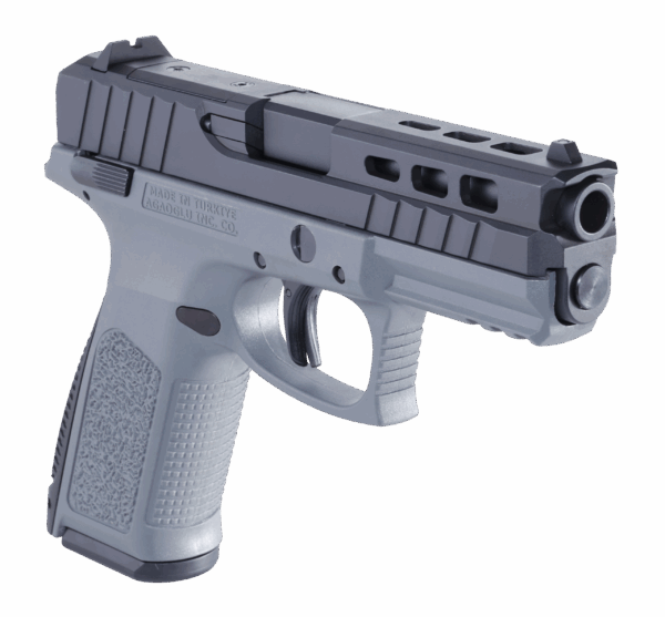 N96 KORFX-9 RP Compact Semi-Auto 9mm Handgun GREY - Image 6