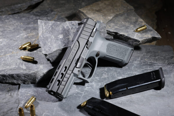 N96 KORFX-9 RP Compact Semi-Auto 9mm Handgun GREY - Image 2