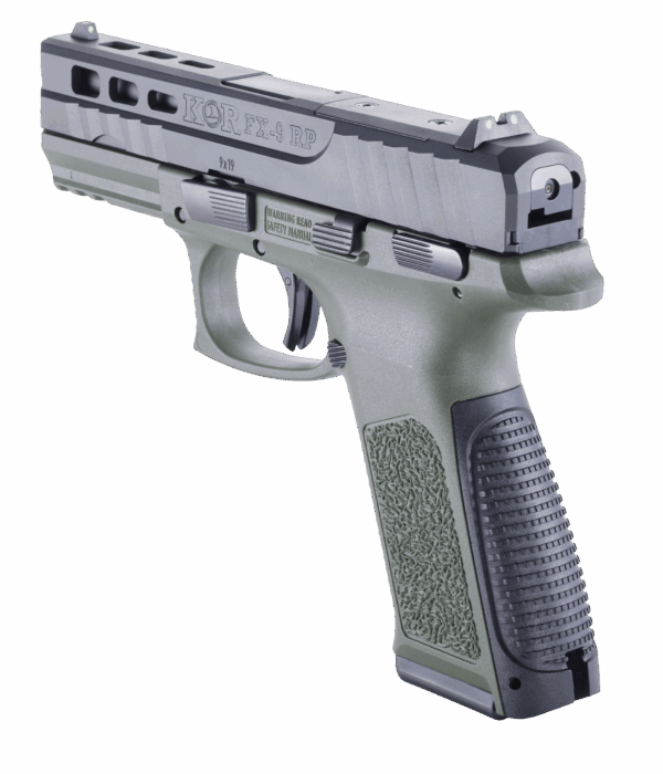 N96 KORFX-9 RP Compact Semi-Auto 9mm Handgun ODGreen - Image 3