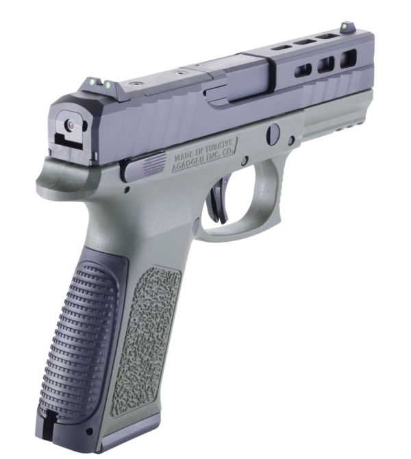 COMING SOON!  FX-9 RP Compact Semi-Auto 9mm Handgun ODGreen - Image 4