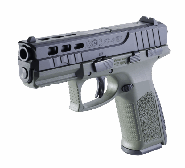 N96 KORFX-9 RP Compact Semi-Auto 9mm Handgun ODGreen - Image 5