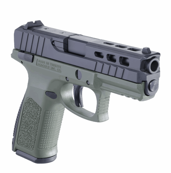 N96 KORFX-9 RP Compact Semi-Auto 9mm Handgun ODGreen - Image 6