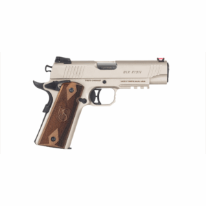 It's Here!  1911 Semi Auto Handgun 45 ACP Nickel